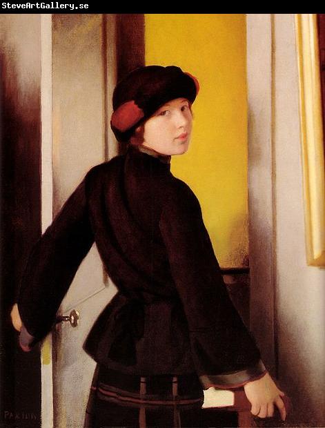 William McGregor Paxton Leaving the studio